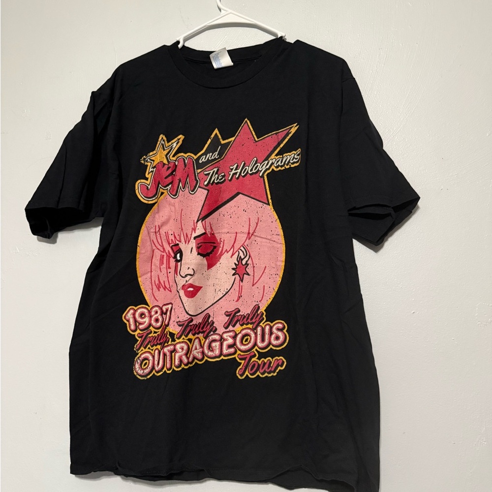 Jem and The Holograms Black T-Shirt